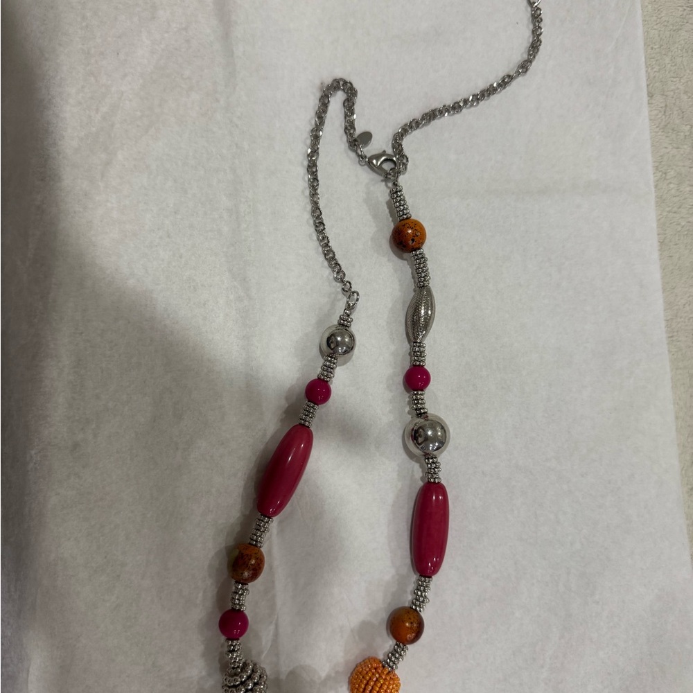 Chic Multicolor Beaded Necklace